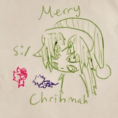 Glue is yummy(Merry Christmas!)