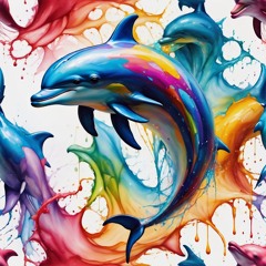 Iridescent Dolphin