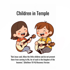 Children in Temple