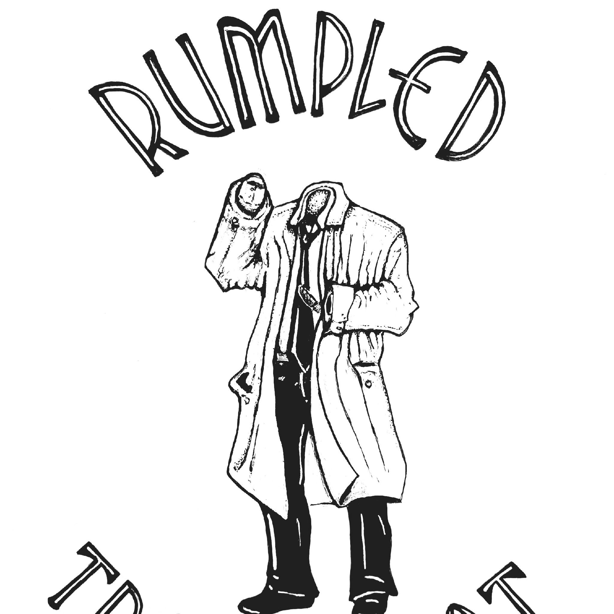 Rumpled Trench Coat
