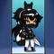 Luna the black fox