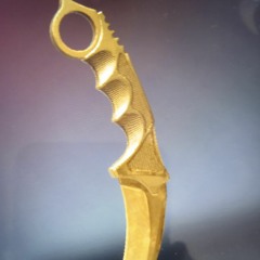 karambit gold