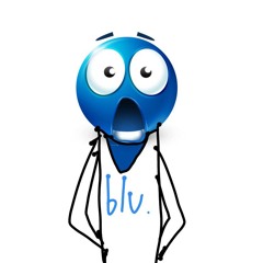 Blue Emoji