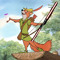 Robin in the hood