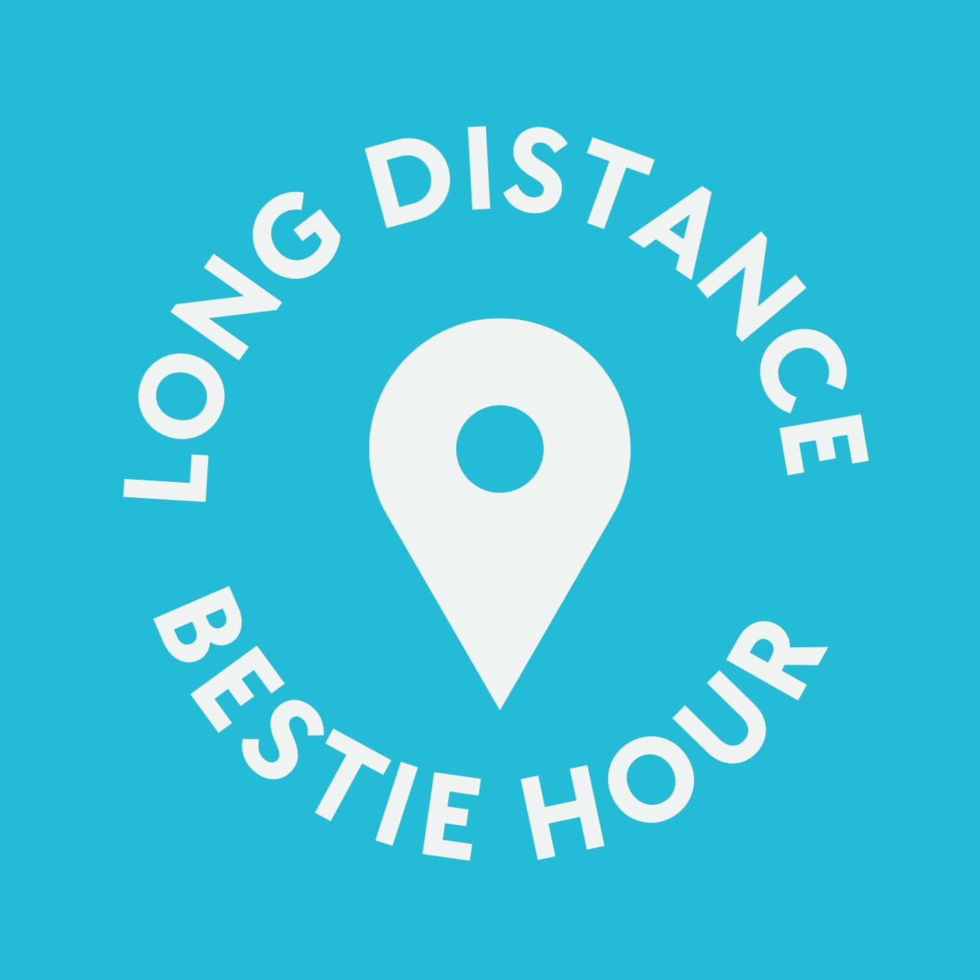 Long Distance Bestie Hour podcast artwork