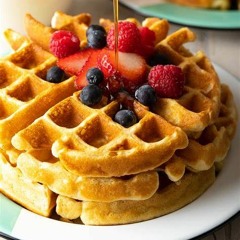 crusty waffle