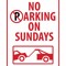 No Parking No Sundays