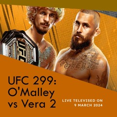 UFC 299 Fight Live on 9 March 2024