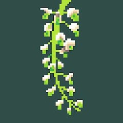 Green wisteria