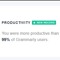 More Productive Than 99% Of Grammarly Users!