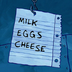 floating shopping list