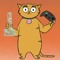 stoned cat