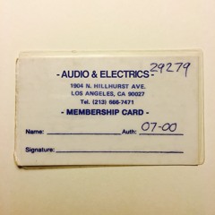AUDIO & ELECTRICS