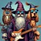 The Wizard, the Owl, and the Pup