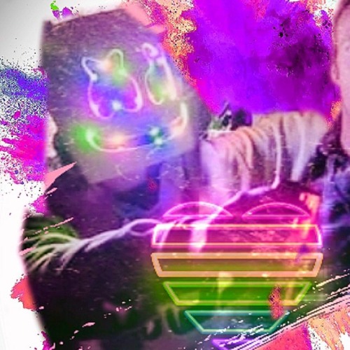 Robot just fiddling with the guitar