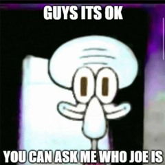 guys it's ok, you can tell me who joe is.