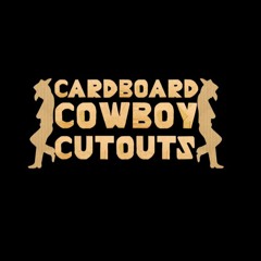 Cardboard Cowboy Cutouts