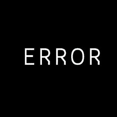 E̶r̶r̵o̴r̶