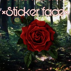 ×Sticker face×