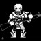 Papyrus with a Gun