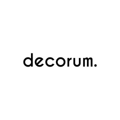 decorum.