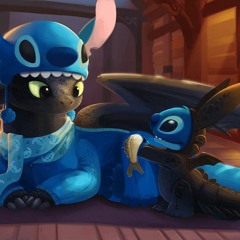 stitch and toothless