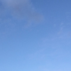Ciel bleuté