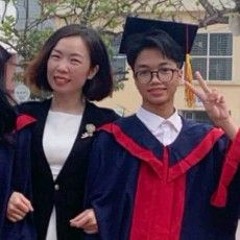 vinh và mẹ huyền iuu