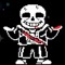 sans but slashed