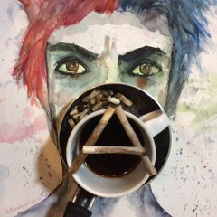 kippen, kaffee und teflonpfannen