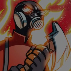 Pyro the gas mask worn demon