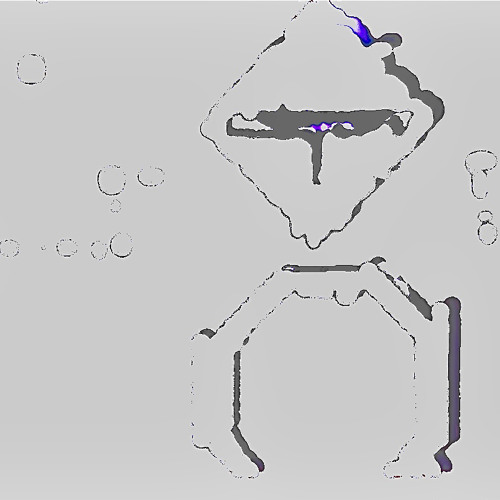 He Stares Away From A Badge Of Honour (album version)