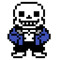 the real sans from the hit indie game undertale