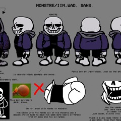 Monstre/IIMWAD sans reference sheet