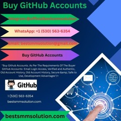 Buy GitHub Accounts