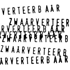 Z W A a R V E R t E E R b A a R