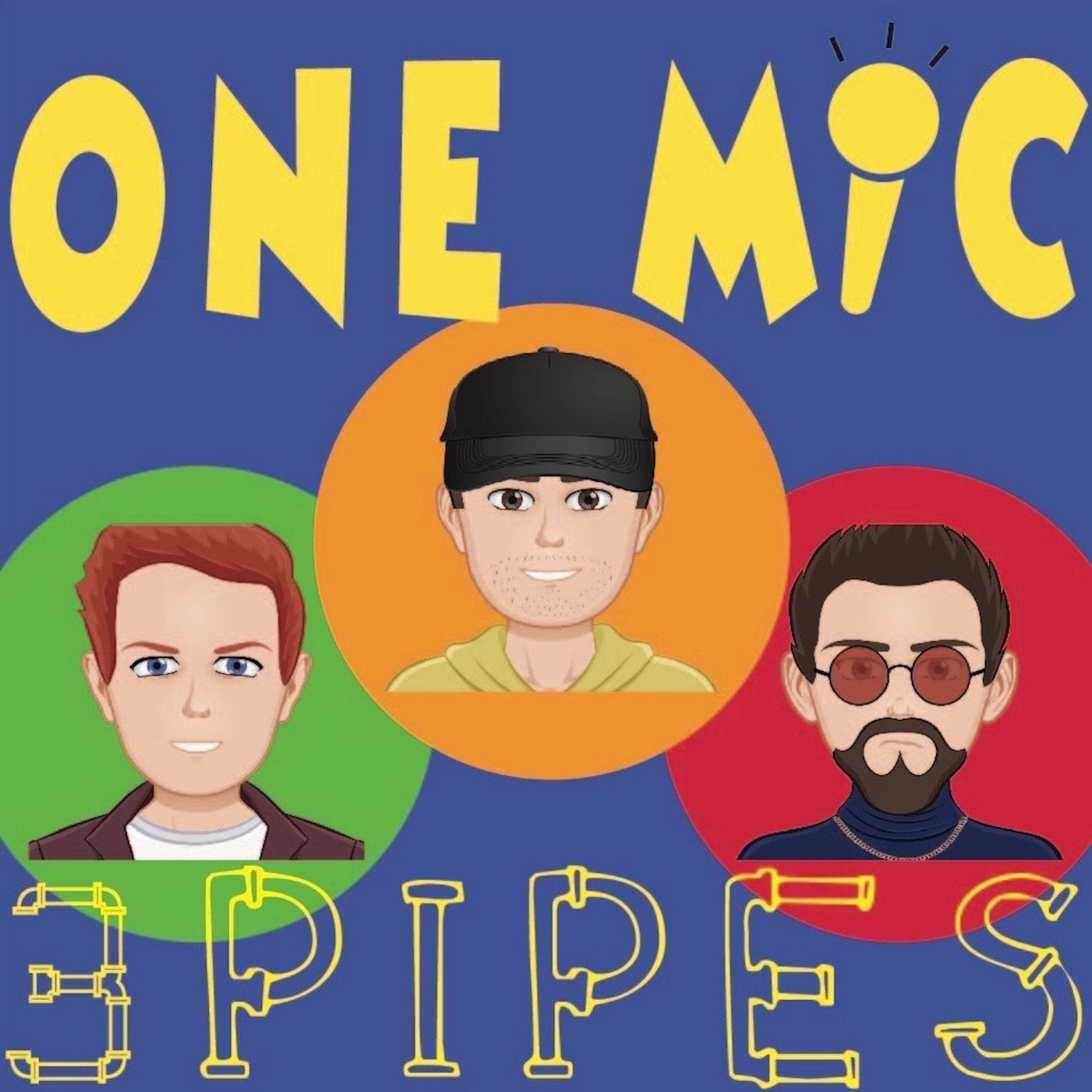 1 Mic 3 Pipes podcast artwork