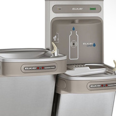 elkay cooler wall mount ezh2o