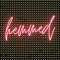 hemmed