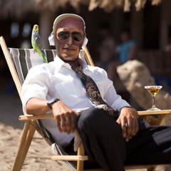 Obama chilling