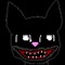 bored cartoon cat