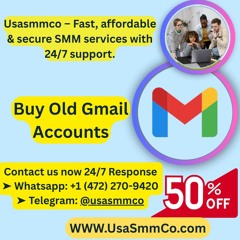 Buy Old Gmail Accounts High Quality, Safe & Bulk