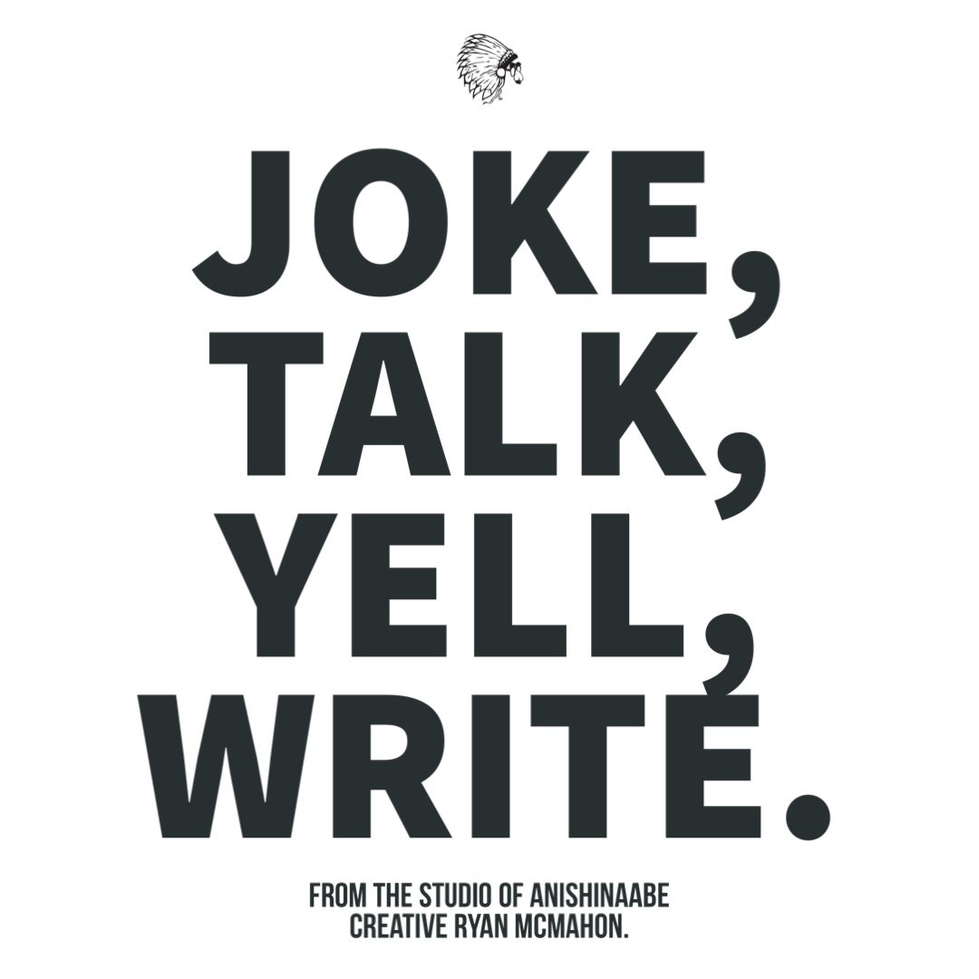 JOKE TALK YELL WRITE podcast artwork