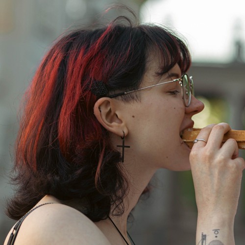 He had once woken us up because of a cat...