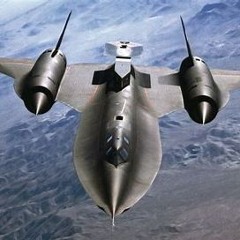 sr-71 blackbird.
