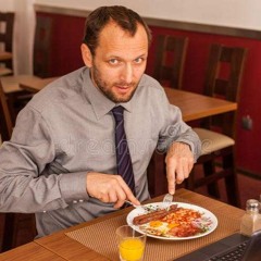 Guy At A Restaurant