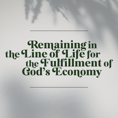 2. Remaining in Christ
