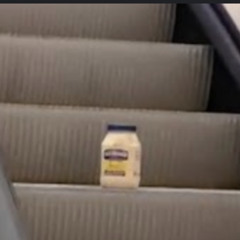 MAYONNAISE ON AN ESCALATOR