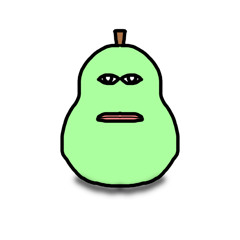 a idiotic pear