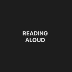 reading aloud